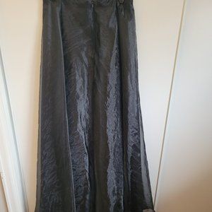 Long formal black skirt